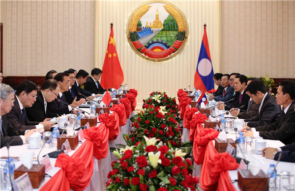 李克強總理正式訪問老撾 雙方將穩(wěn)步推進中老鐵路等大項目建設
