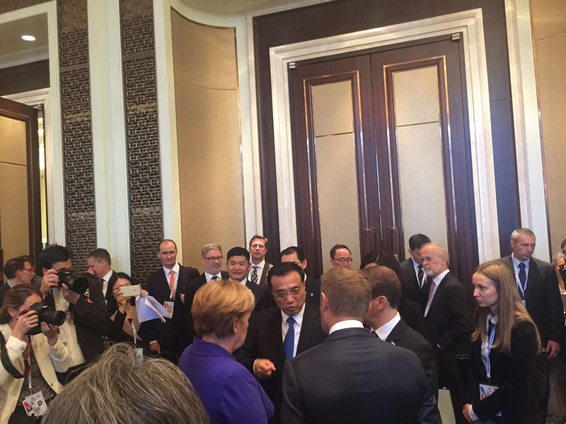 李克強(qiáng)烏蘭巴托之行20個瞬間